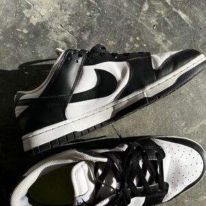 Black and White Sneakers